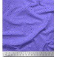 thumbnail image 1 of Soimoi Poly Georgette Fabric Cosmos Floral Print Fabric by the Yard 52 Inch Wide, 1 of 3