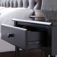 thumbnail image 5 of Leick Coastal Notions Nightstand with USB Port, Black, 5 of 5