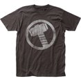 thumbnail image 1 of Thor Marvel Superhero Comics Distressed Icon Adult Fitted Jersey T-Shirt Tee, 1 of 3