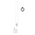 thumbnail image 1 of Hearth & Gear Parrot Leash Bird Leash Scalable Flight Training Rope For Budgies Psittacula Longicauda Mini With Rings (White Blak Foot Ring No. 6 No. 4 No. 5 No. 7) Dog Camping Accessories Protective, 1 of 3