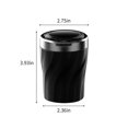 thumbnail image 3 of COFEST LED Light Press Open Cover Car Ashtray with Separable Design， Holds 60-80 Cigarettes， Smoke Locking， and Automatic Lighting Black, 3 of 8