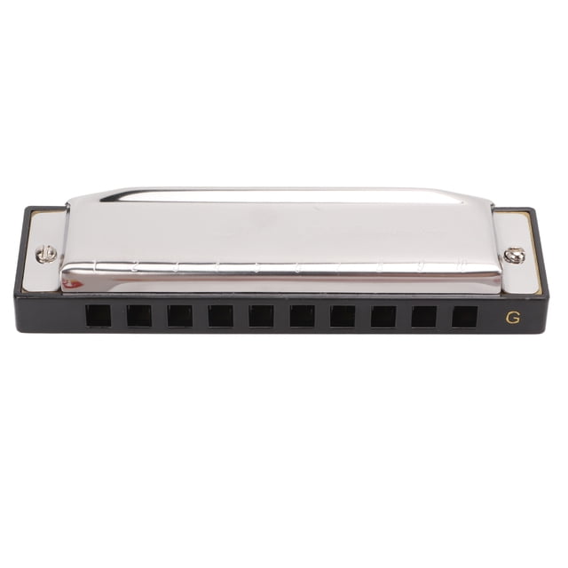 G Key Harmonica,G Key Harmonica 10 Hole Harmonica Musical Instrument Optimized for Excellence