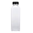 thumbnail image 3 of Chmadoxn Kitchen Storage & Organization, Plastic Juices Bottle Reusable Transparent Clear Beverage Containers With Lids For Juices Drinking Tea Milk Water Fridge Storage Plastics Water Bottle, 3 of 6