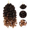 thumbnail image 3 of EeaseCA 4 Pcs Torsades Crochet Tresses Torsades Bouclées Synthétiques Extension de Cheveux, 3 of 7