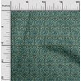 thumbnail image 1 of oneOone Cotton Poplin Fabric Leaves & Floral Block Print Fabric BTY 56 Inch Wide, 1 of 4