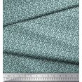 thumbnail image 2 of Soimoi Modal Satin Fabric Triangle Shirting Print Sewing Fabric Yard 42 Inch Wide, 2 of 3