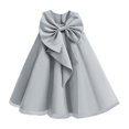 thumbnail image 1 of Robes Fille Robes Formelles pour Filles Robes Grises pour Filles Robe pour Thé Robes de Pâques pour Filles Mode Filles, 1 of 2