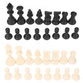 thumbnail image 2 of International Chess Pieces Standard Tournament Chessmen With Bottom Lint Suitable For Adults And Children 6+ Years Old, 2 of 8