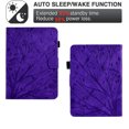 thumbnail image 3 of GSFY Case for All-new 7" Kindle Paperwhite 12th Gen 2024 & Kindle Colorsoft Signature Edition 2024, PU Leather Protective Smart Shell Flip Stand Cover with Card Slots Auto Sleep/Wake, Purple, 3 of 7