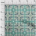 thumbnail image 1 of oneOone Cotton Poplin Fabric Floral Flame Stitch Print Sewing Fabric BTY 42 Inch Wide, 1 of 3