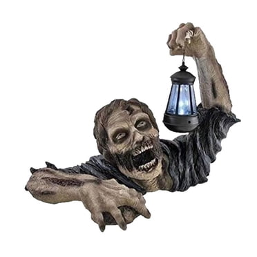 Halloween Decorations Indoor Halloween Decorations Inflatable Resin Craft Ornament Garden and Gardening Decoration Terrifying and Interesting Ornament