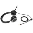 thumbnail image 3 of DEWIN Binaural Headset Office Headset with Mic and Audio Control for 3.5mm Connector and USB Interface, 3 of 14