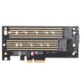 thumbnail image 4 of Pcie Adaptateur M.2 B&m Clé NVMe Carte d'Extension SSD pour Serveur Win 10/8/8/8.1/Win 2012 R2/Linux Fedora SUSE Ubuntu, 4 of 10