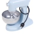 thumbnail image 4 of HILABEE 1/12 Scale Dollhouse Miniature Electric Food Mixer Model Home Kitchen Life Scene Light Blue, 4 of 7