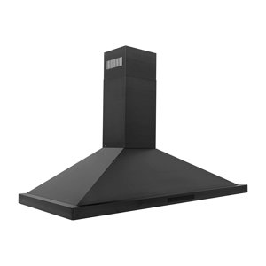 ZLINE BSKBN-48 48 Hotte murale en acier inoxydable noir de pouce
