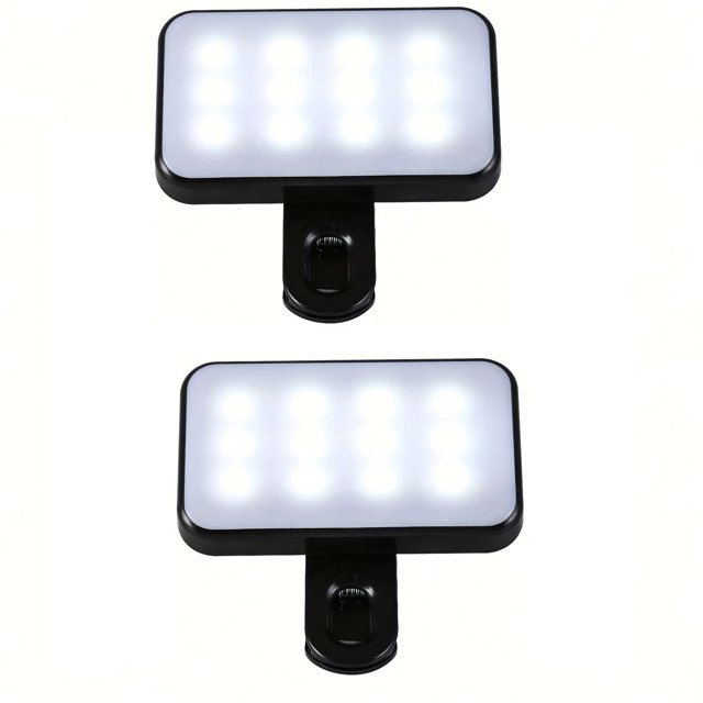 From Xiao Bei strict selection Mini Selfie Video Conference Fill Light Portable 3 Modes Rechargeable Adjustable Brightness For Mobile Phone Computer Fill Light