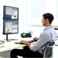 thumbnail image 2 of Professional Series Free-standing Dual Stacking Monitor Arm, 2 of 6