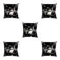 thumbnail image 3 of QualitChoice Soft And Easy-care Halloween Throw Pillow Covers For Creepier Look JYM328-2 5Set, 3 of 6