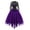 Purple, variant on TIMIFIS Gothic Clothes For Women Women's Sleeveless Gothic Dress with Corset Halter Lace Swing Cocktail Dress Formal Halloween Punk Hippie Dresses Halloween Costumes For Women