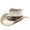 Beige, variante sur Chapeau de Cowboy Western Classique pour l'Extérieur, Protection Solaire, Grand Bord, avec Détails Stylés et Confort Toutes Saisons