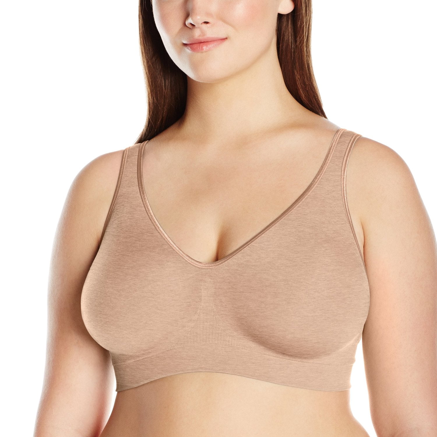 Bali Womens Comfort Revolution Smart Size Wirefree Bra - Best-Seller, L