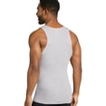 thumbnail image 3 of Jockey Men's 100% Cotton A-Shirt Tank - 4 Pack, 3 of 5