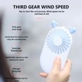 thumbnail image 5 of Dvkptbk Handheld Fan Mini Handheld Fanpersonal Portable Desk Stroller Table Fan Cool Fan, 5 of 5