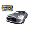 thumbnail image 1 of Brian\'s Nissan GTR R35 Silver \Fast & Furious\ Movie 1/24 Diecast Model Car by Jada, 1 of 4