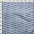 thumbnail image 3 of oneOone Cotton Poplin Light Grayish Blue Fabric Robot Cartoon Craft Projects Decor Fabric Printed By The Yard 42 Inch Wide, 3 of 4