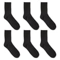 thumbnail image 1 of George Women's Mid-Crew Socks 6-Pack, 1 of 1