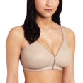 thumbnail image 1 of Vanity Fair Womens Body Caress Full Coverage Wirefree Bra, 42D, Damask Neutral, 1 of 4