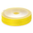 thumbnail image 1 of Unique Bargains Twisted Nylon Twine Thread Beading Cord 2mm 13M/43 Feet Extra Strong Braided Nylon String, Yellow, 1 of 6