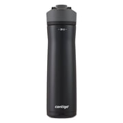 Contigo Cortland Chill 2.0 Stainless Steel Water Bottle with AUTOSEAL Lid, Licorice, 24 oz (709 mL)
