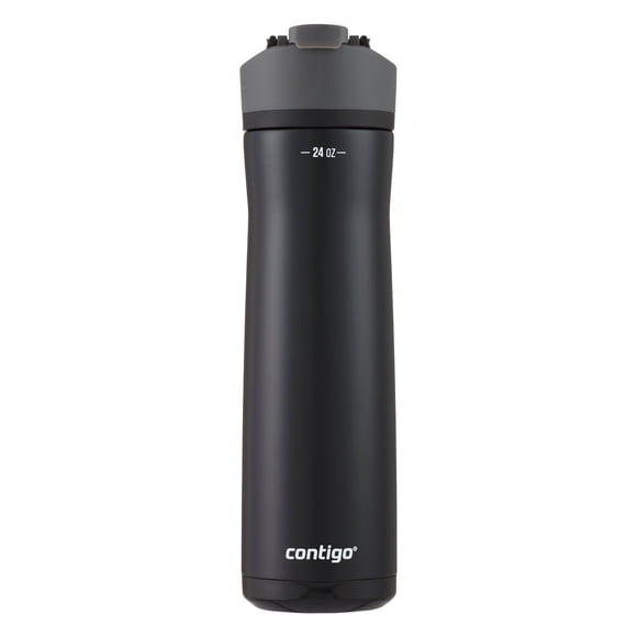 Contigo Cortland Chill 2.0 Stainless Steel Water Bottle with AUTOSEAL Lid, Licorice
