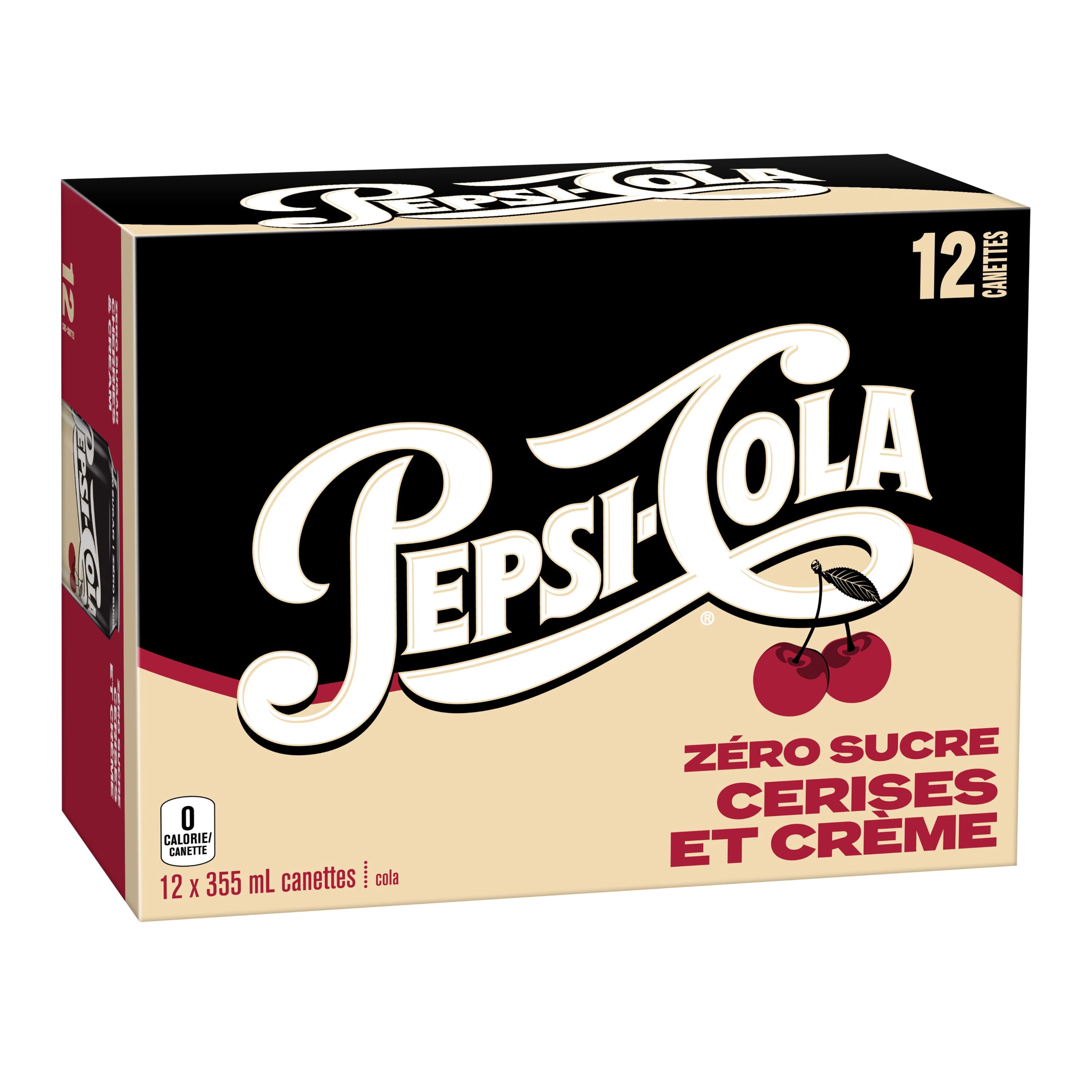 【ほぼ新品】PRETONE SHIGEMORI Pepsi Zero Sugar Cherries & Cream Cola 12 x 355 ml Cans - Walmart.ca
