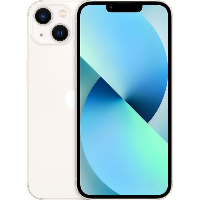 Restored Apple iPhone 13 256GB Fully Unlocked Starlight Excellent (Certified Refurbished)