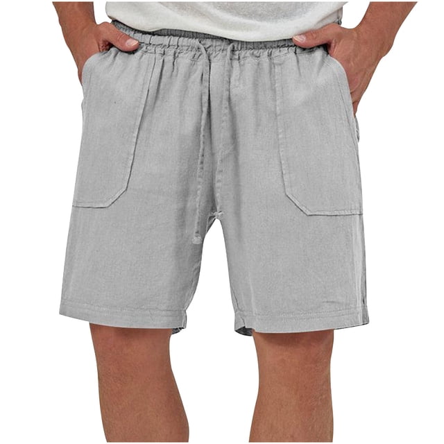 Diufon Shorts Cargo de Randonnée pour Hommes Imprimés Décontractés Printemps Été avec Poches