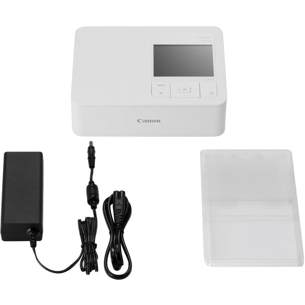 Canon SELPHY CP1500 Photo Printer (White) + Canon RP-108 Color Ink