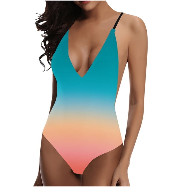 Birdeem Women Fasion Bikini Print Strappy Back Set Swimsuits Plus Size Bathing Suits Tankinis Swimwear