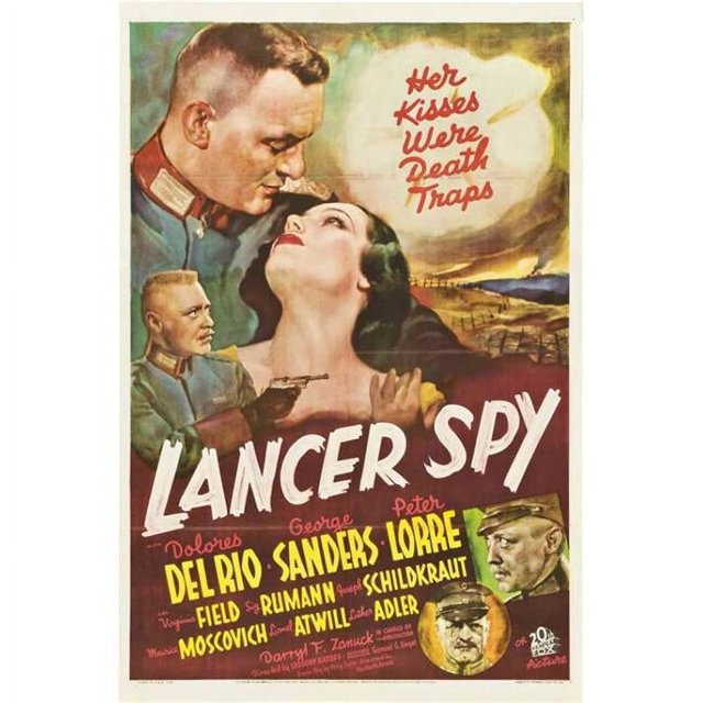 Posterazzi MOVIB59294 Lancer Spy Movie Poster - 27 x 40 in.