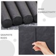 thumbnail image 3 of KAKOWELY graphite stir wands 8pcs Graphite Stir Rod Stick Stir Rod Long Carbon Stirring Rod Graphite Stir Stick Graphite Rod Electrode For Melting Casting, 3 of 4