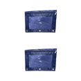 thumbnail image 4 of Dalazy Practical Office Supplies Stylish Zippered Document Pouch Storing Files Navy Blue 2Set, 4 of 6