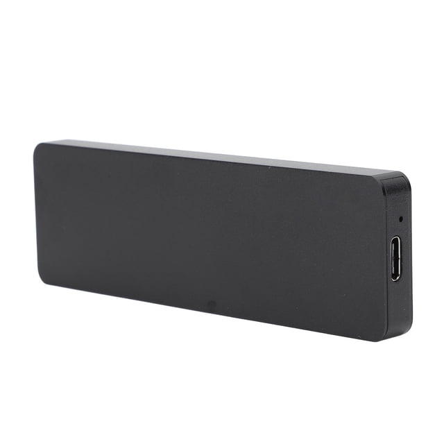 Boîtier de Disque Dur SSD M.2 NGFF, Boîtier en Alliage d'Aluminium, Conforme UASP, Vitesse de Transmission de 10 Gbps, Compatible avec, Linux et OS X, USB 3.1 Type‐C