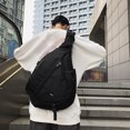 thumbnail image 4 of Waterproof Sling Bag, Minimalist Appearance Large Black Sling Bag  For Men For Cycling, 4 of 8