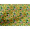 thumbnail image 5 of oneOone Polyester Lycra Fabric Leaves & Floral Block Print Fabric BTY 56 Inch Wide, 5 of 5
