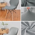 thumbnail image 4 of Harpily Elastic Fleece Butterfly Chair Cover Removable and Washable Seat Width 21 In Seat Length 16 In Back Width 18 In Back Height 14 In, 4 of 4