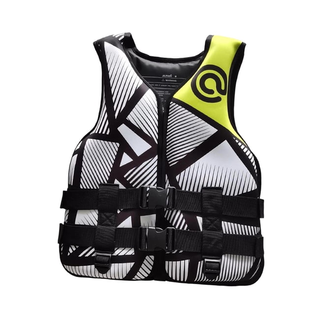 Lipstore Life Vest Breathable Adjustable Buoyancy Aid for Sailing Rafting green