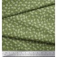 thumbnail image 3 of Soimoi Rayon Fabric Floral Block Print Fabric by Yard 56 Inch Wide, 3 of 3