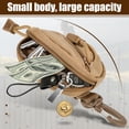 thumbnail image 4 of VONKY Tactical Wallet Pocket Compact And Wear-resistant Bag For Batteries And Medication Bag For Hunting Khaki, 4 of 6