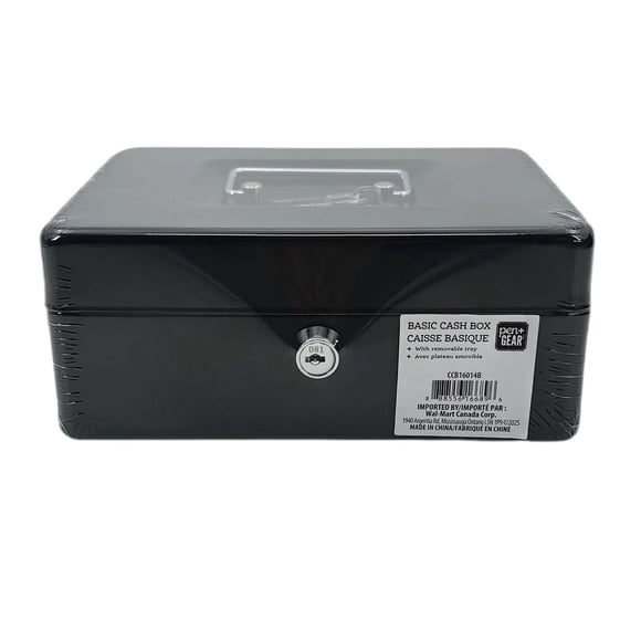 PEN+GEAR CAISSE BASIQUE NOIRE